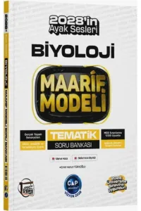ÇAP TYT AYT BİYOLOJİ DERS PLATOSU MAARİF MODELİ TEMATİK SORU BANKASI