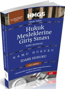 Savaş Yayınları 2025 HMGS İdare Hukuku Soru Bankası