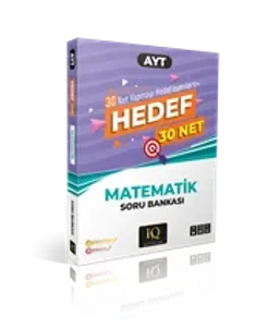 IQ YAYINLARI AYT MATEMATİK (HEDEF 30) SORU BANKASI