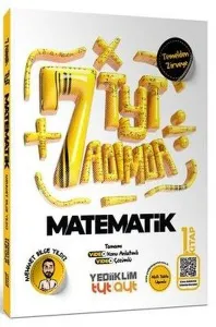Yediiklim Yayınları TYT Yedi Adımda Temel Matematik Video Konu Anlatımlı Video Çözümlü Soru Bankası 1.Kitap
