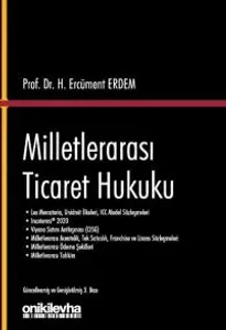MİLLETLERARASI TİCARET HUKUKU
