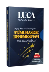 Luca Muhasebe Akademi KPSS A 5'li Muhasebe Deneme Sınavı