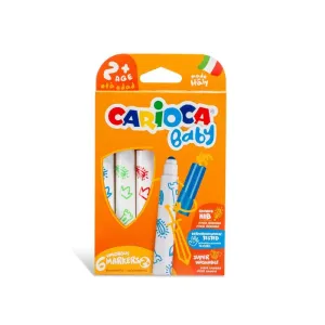 CARİOCA BABY KEÇELİ BOYA JUMBO YIKNABİLİR 6 LI 42813