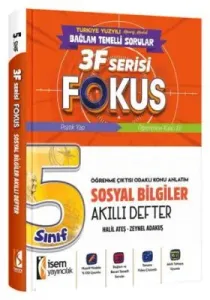 İsem Yayınları 5. Sınıf Fokus Sosyal Bilgiler Akıllı Defter