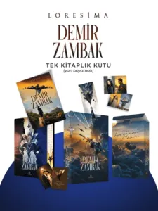 Demir Zambak 1 - Tek Kitaplık Kutu Yan Boyamalı