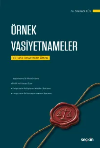 Örnek Vasiyetnameler