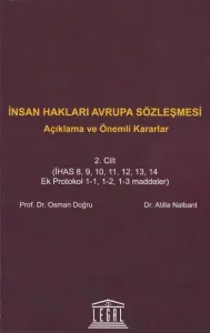 İnsan Hakları Avrupa Sözleşmesi ( Cilt 2 )