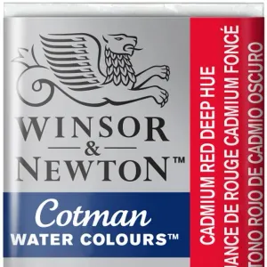 Winsor & Newton Cotman Sulu Boya Yarım Tablet Alizarin Crimson Hue 003