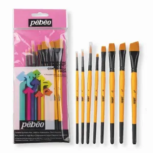 Pebeo 8'Lİ FIRÇA SETİ --ANGULAR SET 6