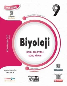 Üçgen Akademi Lise 9. Sınıf Biyoloji Konu Anlatımlı Soru Kitabı