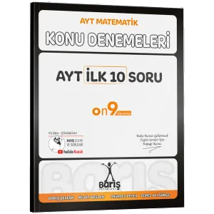 Barış Yayınları AYT İlk 10 Soru Konu Denemeleri