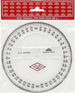 HATAS PLASTİK MİNKALE   ( TAM  DAİRE - GRAD  )           15 cm.