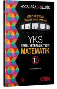 Çözüm Hocalara Geldik YKS TYT Matematik Video Destekli Öğreten Soru Bankası 1. Oturum