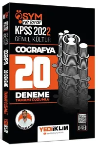 2022 KPSS Genel Kültür Ösym Ne Sorar Coğrafya Tamamı Çözümlü 20 Deneme