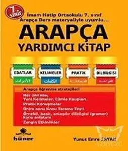 7. Sınıf Arapça Yardımcı Kitap
