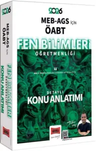 Yargı Yayınları 2026 MEB AGS ÖABT Fen Bilimleri Öğretmenliği Konu Anlatımı