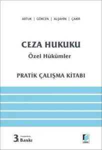 Ceza Hukuku Özel Hükümler Pratik Çalışma Kitabı