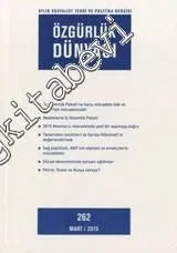 Özgürlük Dünyası Aylık Sosyalist Teori ve Politika Dergisi - Sayı: 262      Mart