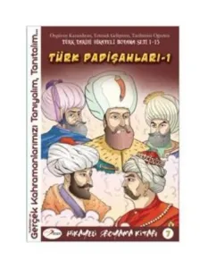 Hikayeli Boyama Kitabı 7-Türk Padişahları 1