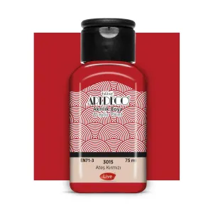 Artdeco Akrilik Boya 75ml Ateş Kırmızı 3015