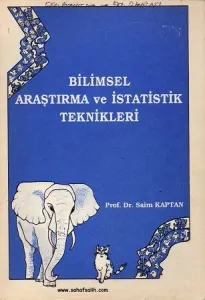 Bilimsel Araştırma ve İstatistik Teknikleri