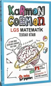 Metin 8. Sınıf LGS Matematik Karman Çorman Tekrar Kitabı Çözümlü