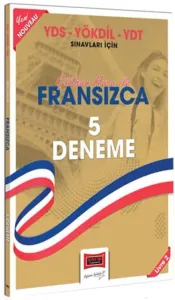 Yargı Yayınları YDS YÖKDİL YDT Sınavları İçin Gökhan Hoca İle Fransızca 5 Deneme