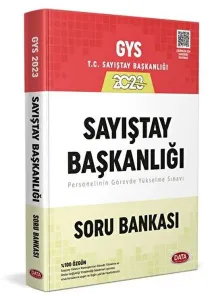Data Yayınları 2026 GYS Sayıştay Başkanlığı Soru Bankası (Karekod Çözümlü)