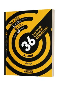 HIZ 8.SINIF TÜRKÇE 36 HAFTALIK DENEME