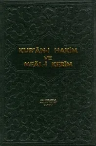 Kur'an-ı Hakim ve Meal-i Kerim 3 Cilt Takım