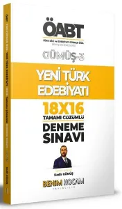 2022 KPSS Gümüş Serisi 3 ÖABT Türk Dili ve Edebiyatı - Türkçe Öğr. Yeni Türk Edebiyatı Deneme Sınavları