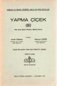 Yapma Çiçek 3