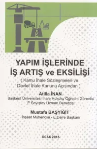 Yapım İşlerinde İş Artış ve Eksilişi