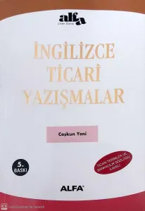 İngilizce Ticari Yazışmalar