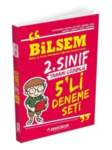 Zekiçocuk 2. Sınıf Bilsem 5 Deneme