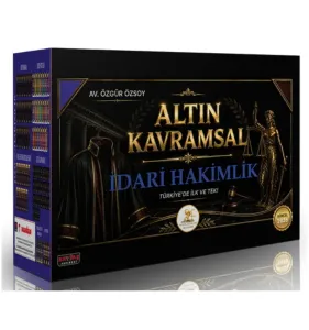 Savaş Yayınları 2026 HUKAL Altın Kavramsal İdari Hakimlik Seti