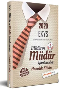 Uzman EKYS Müdür ve Müdür Yardımcılığı-Hazırlık Kitabı-YENİ
