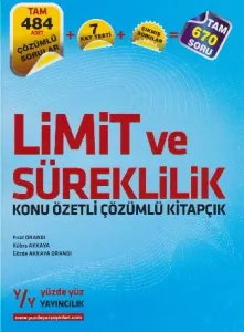 Yüzde Yüz LYS Limit ve Süreklilik Konu Özetli Çözümlü Kitapçık
