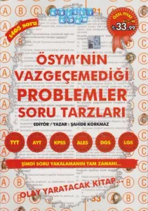 Akıllı Adam ÖSYM nin Vazgeçemediği Problemler Soru Tarzları-YENİ