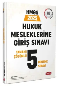 Data Yayınları 2025 HMGS 5 Deneme Sınavı - Karekod Çözümlü