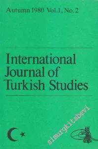 International Journal Of Turkish Studies - Sayı: 1 No: 2      Autumn
