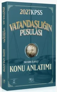 CBA Yayınları 2027 KPSS Vatandaşlık Vatandaşlığın Pusulası Konu Anlatımı