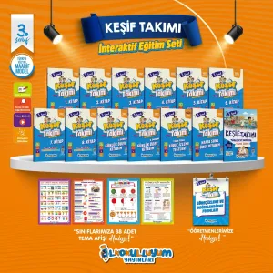 İLKOKULLUYUM YAY. KEŞİF TAKIMI 3.SINIF
İNTERAKTİF EĞİTİM SETİ