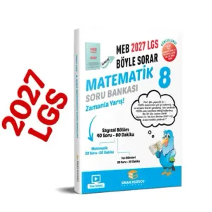 Sinan Kuzucu Yayınları 8. Sınıf Matematik Soru Bankası