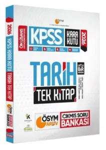 Kara Kutu Yaınları 2026 KPSS Önlisans/Ortaöğretim Kara Kutu Tarih Tek Kitap ÖSYM Arşiv Çıkmış Soru Bankası Konu Özetli Dijital Çözümlü