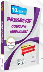Karekök Yayınları 10. Sınıf Progresif Coğrafya Modülleri