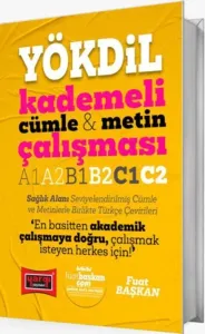 Yargı Yayınları YÖKDİL Kademeli Cümle Metin Çalışması A1 A2 B1 B2 C1 C2