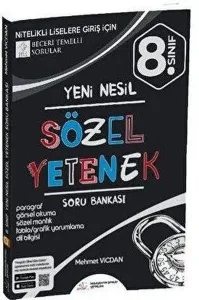 Paragrafın Şifresi Yayınları 8. Sınıf Sözel Yetenek Soru Bankası-YENİ