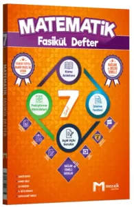 Mozaik Yayınları 7. Sınıf Matematik Fasikül Defter