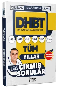 Şara Akademi 2026 DHBT Çıkmış Sorular Tüm Yıllar